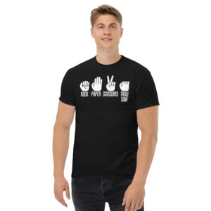 Funny Table Saw Woodworking Unisex classic tee